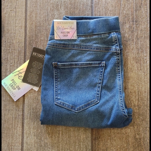 Wide Leg Sound Style Lucy Pull On Jeans SoundStyle Pants Jumpsuits